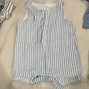 Angel dear 12-18 sleeveless short onesie